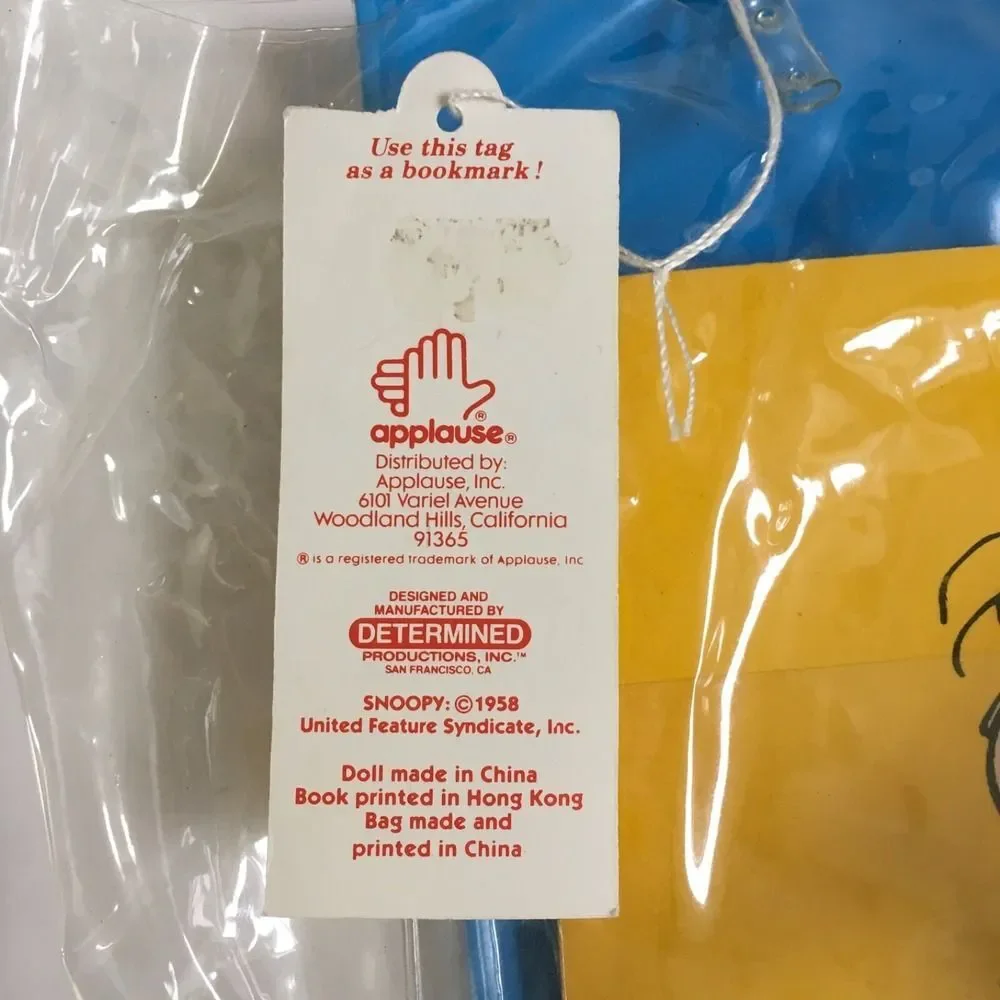 Security Is A Thumb And A Blanket Charles M. Schultz Book & Doll Plush Gift Set